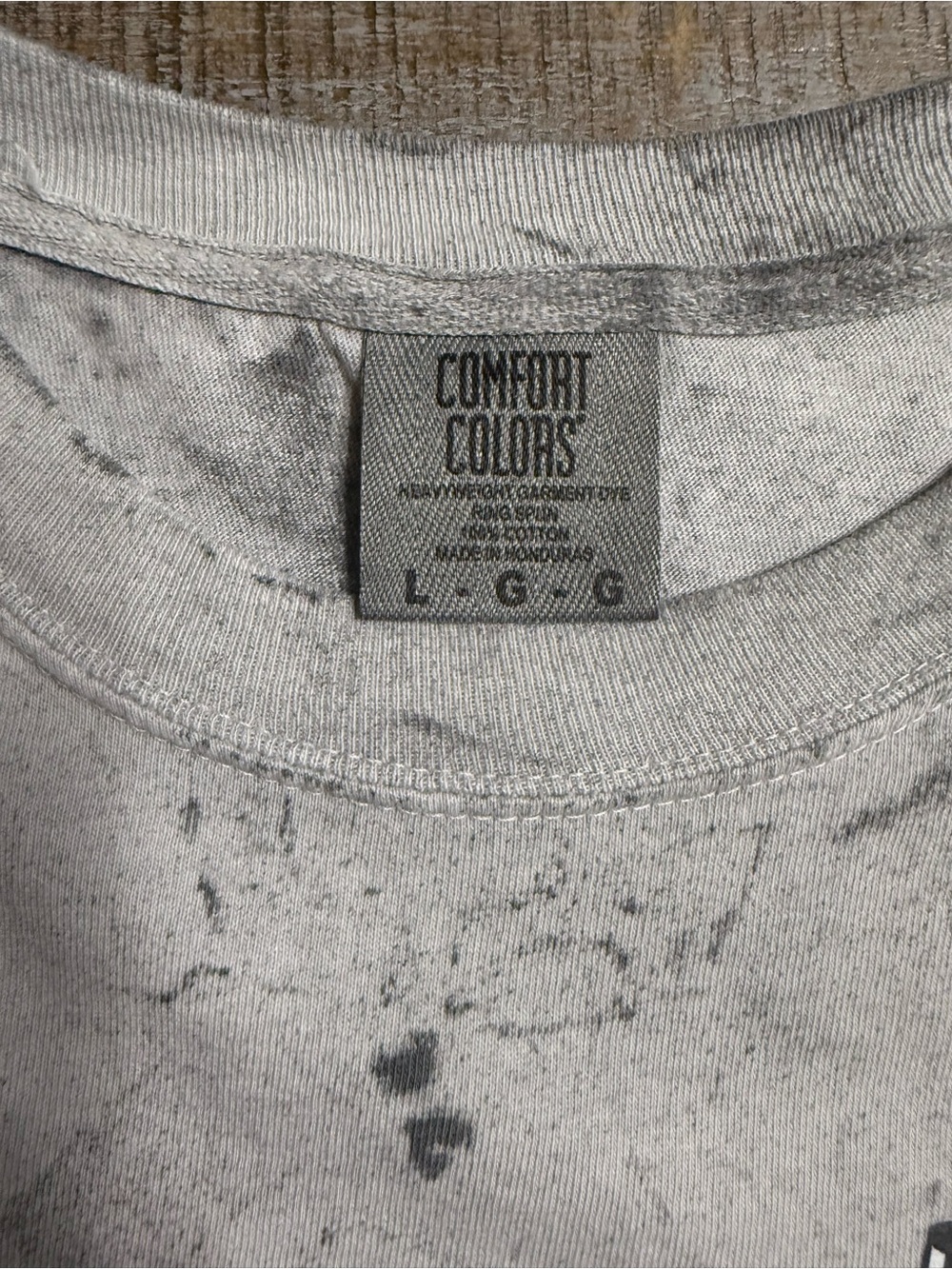 Comfort Colors Gray Color Blast western coffee graphic Crewneck Tee - Picture 2 of 6